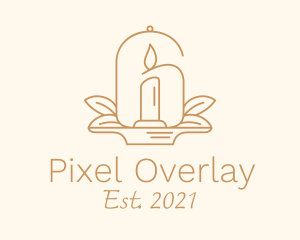 Bell Jar Candle Decor logo design