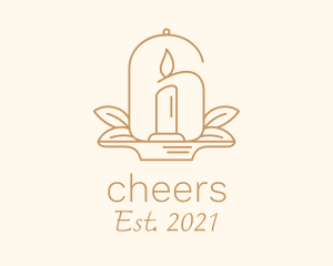 Bell Jar Candle Decor logo design