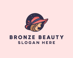 Beauty Fashion Woman Babe logo design