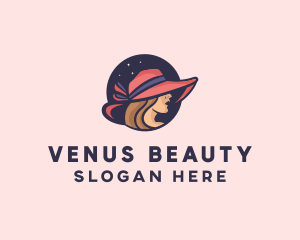 Beauty Fashion Woman Babe logo design