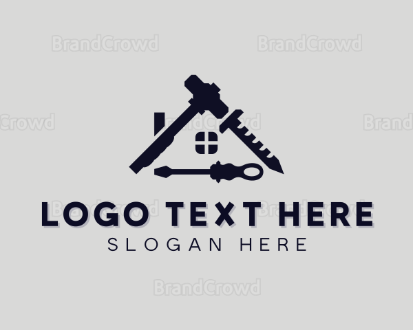 Construction Tools Handyman Logo