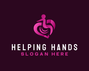 Charity - Disability Heart Charity logo design
