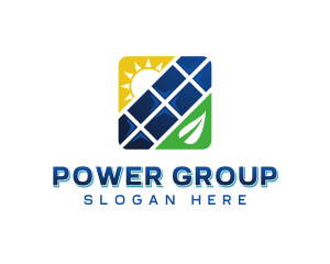 Sustainable Solar Power Logo