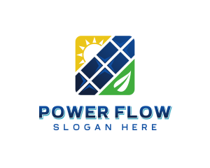 Sustainable Solar Power logo design