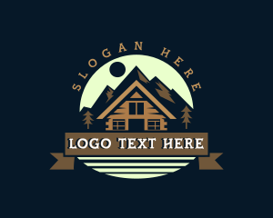 Lease - Cabin Roof Woodwork logo design