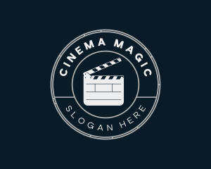 Movie - Movie Clapper Board logo design