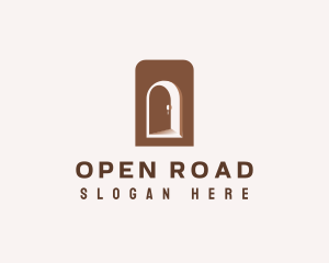 Open Door Entrance logo design