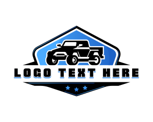 Driving - Car Jeep Automotive logo design