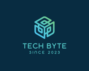 Computing - Tech Cube Solutions logo design