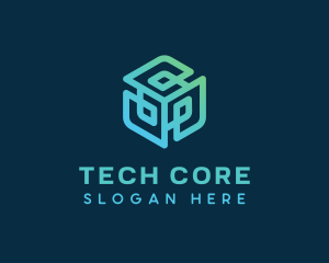 Tech Cube Software logo design