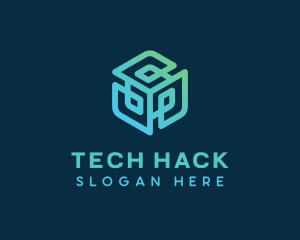 Tech Cube Software logo design