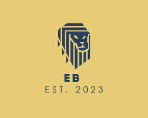 Geometric - Lion Professional Bank logo design