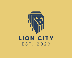 Lion Professional Bank logo design