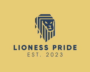 Lioness - Lion Professional Bank logo design