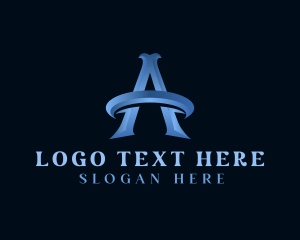 Luxury Professional Orbit Letter A Logo