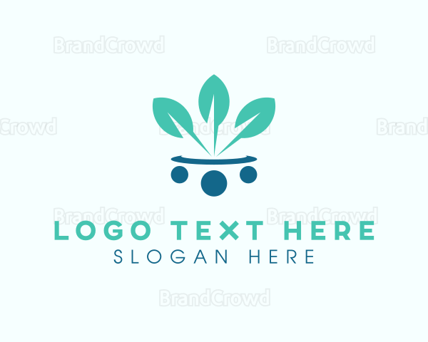 Biotech Leaf Laboratory Logo