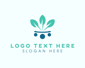 Biology - Biotech Leaf Laboratory logo design