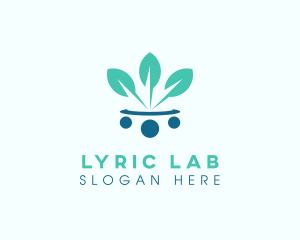 Biotech Leaf Laboratory logo design