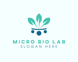 Biotech Leaf Laboratory logo design