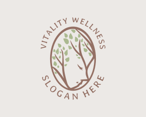 Tree Face Wellness logo design