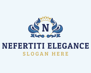 Elegant Royal Banner logo design