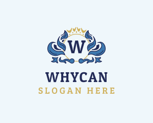 League - Elegant Royal Banner logo design