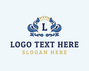 Elegant Royal Banner Logo