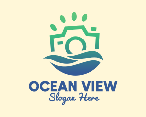 Ocean Eco Camera  logo design