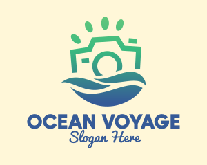 Ocean Eco Camera  logo design