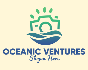 Ocean Eco Camera  logo design