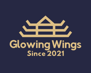 Asian Temple Wings logo design