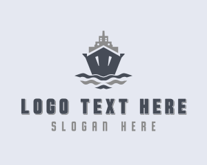 Ferry - Ferry Travel Cruise logo design
