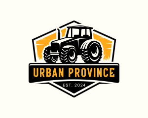 Province - Tractor Agriculture Harvest logo design