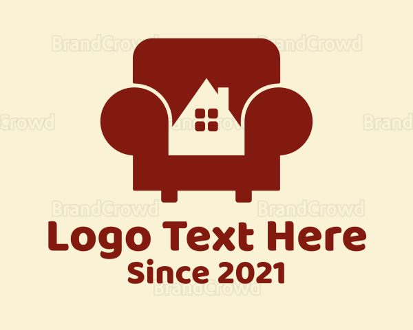 Home Furniture Couch Logo