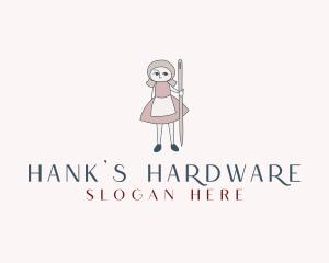 Female Tailor Dressmaker logo design