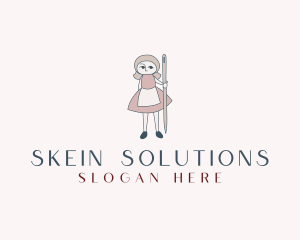 Skein - Female Tailor Dressmaker logo design
