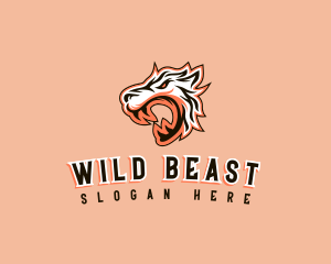 Beast Wolf Wildlife logo design