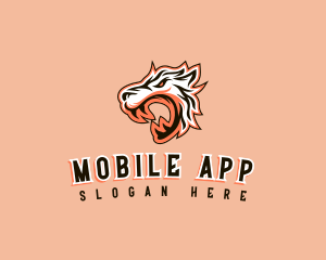 Fierce - Beast Wolf Wildlife logo design