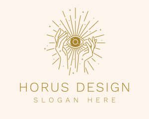 Horus - Mystical Third Eye logo design