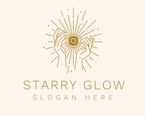 Starry - Mystical Third Eye logo design