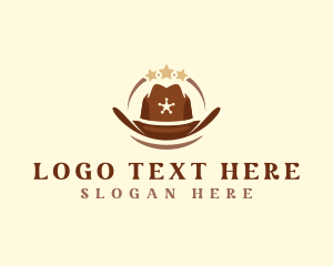 Western Cowboy Hat Logo