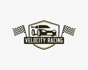 Sports Car Racing logo design