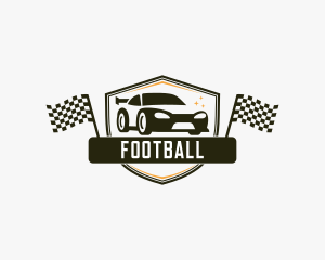 Badge - Sports Car Racing logo design