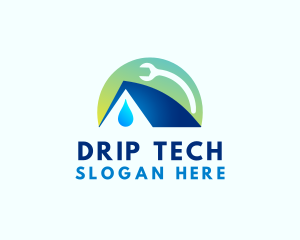 Leak - House Leak Repair logo design