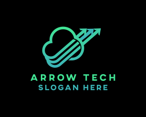 Arrow - Arrow Cloud Ventilation logo design