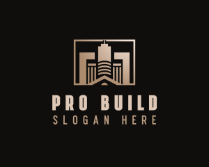 Construction Realty Building logo design