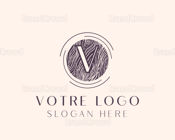 Feminine Beauty Salon Cosmetics Logo