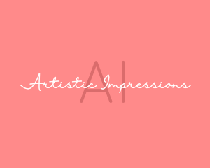 Feminine Signature Brand logo design