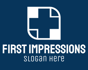 Medical Hospital Cross logo design