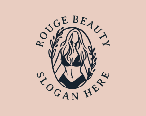 Beauty Woman Bikini logo design